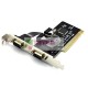 PCI COM 2-port 60806A RS232 Card