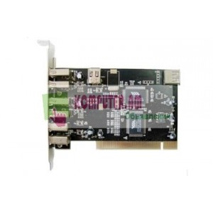 PCI FireWire USB 2-port/4-port VIA VT6306 VT6214 1394a Card