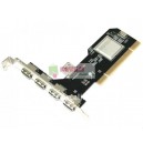 PCI USB 4-port NEC D72010XF1 Card