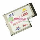 ExpressCard USB 54mm 2-port USB-2.0 Card