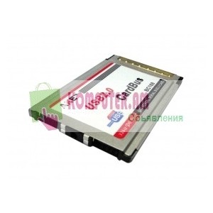 PCMCIA USB 2-port VIA Card