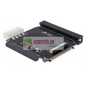 IDE IDE CF ZIF 40-pin 3.5" (M) to 44-pin 2.5" (F) CF Card ZIF 1.8" Adapter