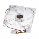 FAN DC 1225S Pure w/Blue LED 4-pin