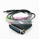 USB LPT 1284 DB36 ADAPTER CABLE