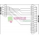 COM-COM DB9 (F) DB25 (M) Adapter