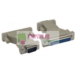 COM-COM DB9 (M) DB25 (F) 160-0485-01 Adapter