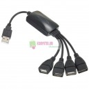 USB HUB 4-port Splitter ADAPTER