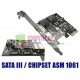 PCI-E SATA eSATA 2-port/2-port ASM1061 SATA-3.0 Card