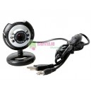 Webcamera USB ETRON Circle with 6 LED	and Microphone