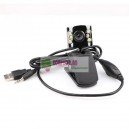 Webcamera USB ETRON Mini with 6 LED and Microphone