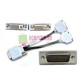 DMS59-DVI DMS-59 (M) DVI-I (F) 338285-002 Adapter Cable