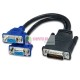 DMS59-VGA DMS-59 (M) VGA (F) Adapter Cable