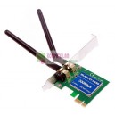 WiFi PCI-E 300 Mbps with 2xAntenna Card